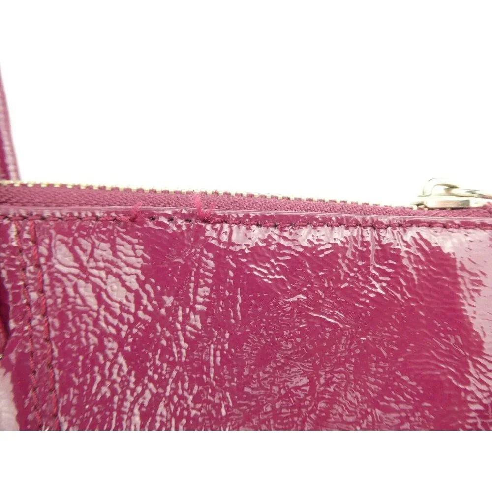 Coach Laura Signature Khaki Berry Tote F18335 - Picture 13 of 16